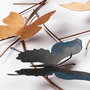 Wallity Butterflies - 2 Escultura de Pared de Metal Multicolor
